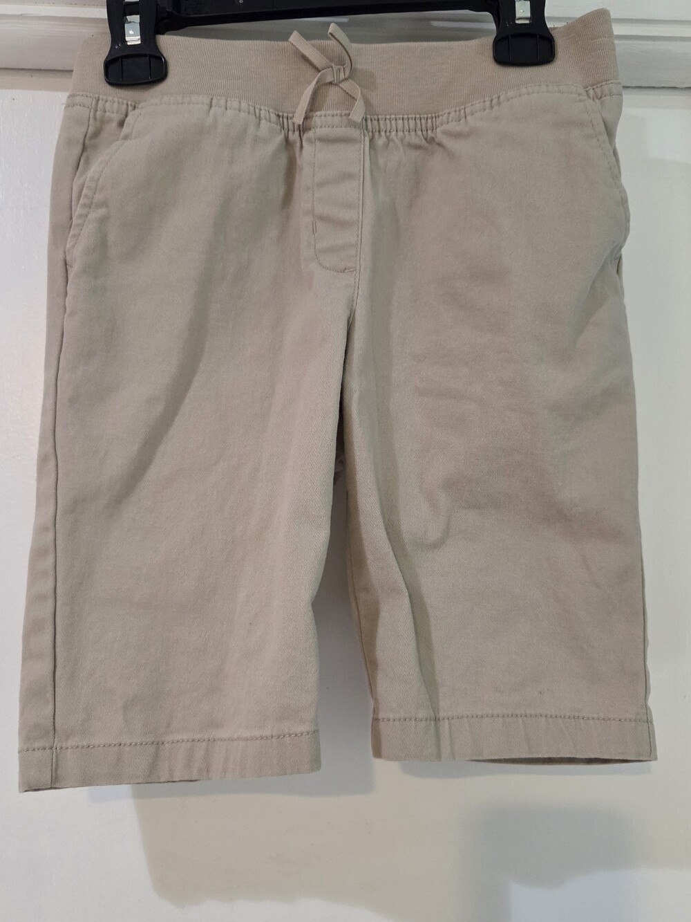 Girls Nautica Khaki School Uniform Shorts, Sz 10